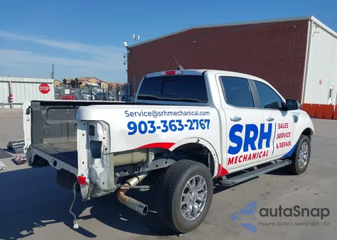 2019 Ford Ranger Lariat из США, поврежденный, VIN 1FTER4FH3KLA90004